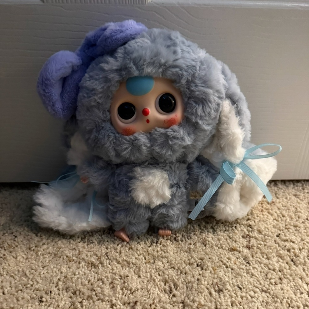 Baby three bunny Return Series Plush new